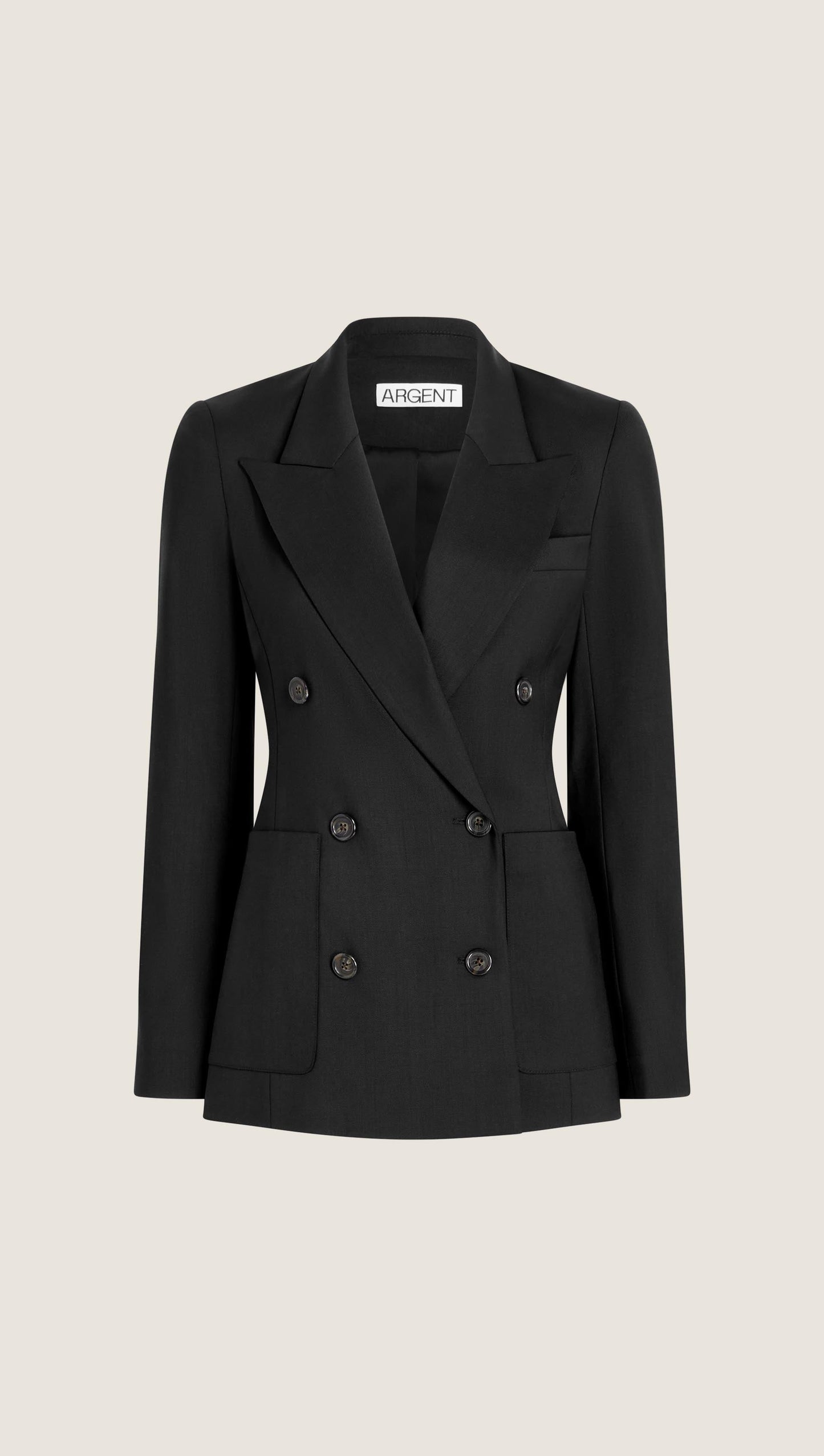 Chelsea Blazer in Seasonless Wool | Black
