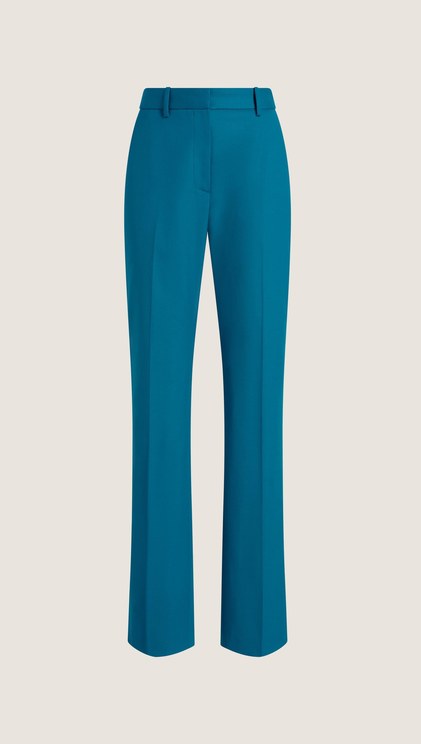 Straight Leg Trouser in Seasonless Wool | Ocean