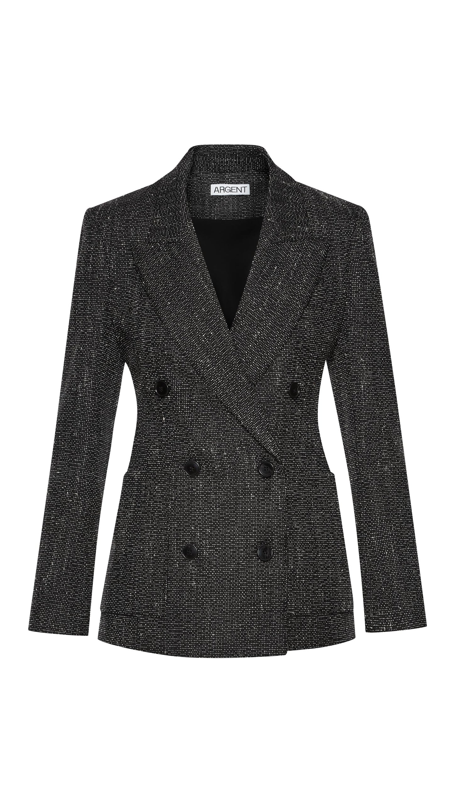 Chelsea Blazer in Tweed | Black/White