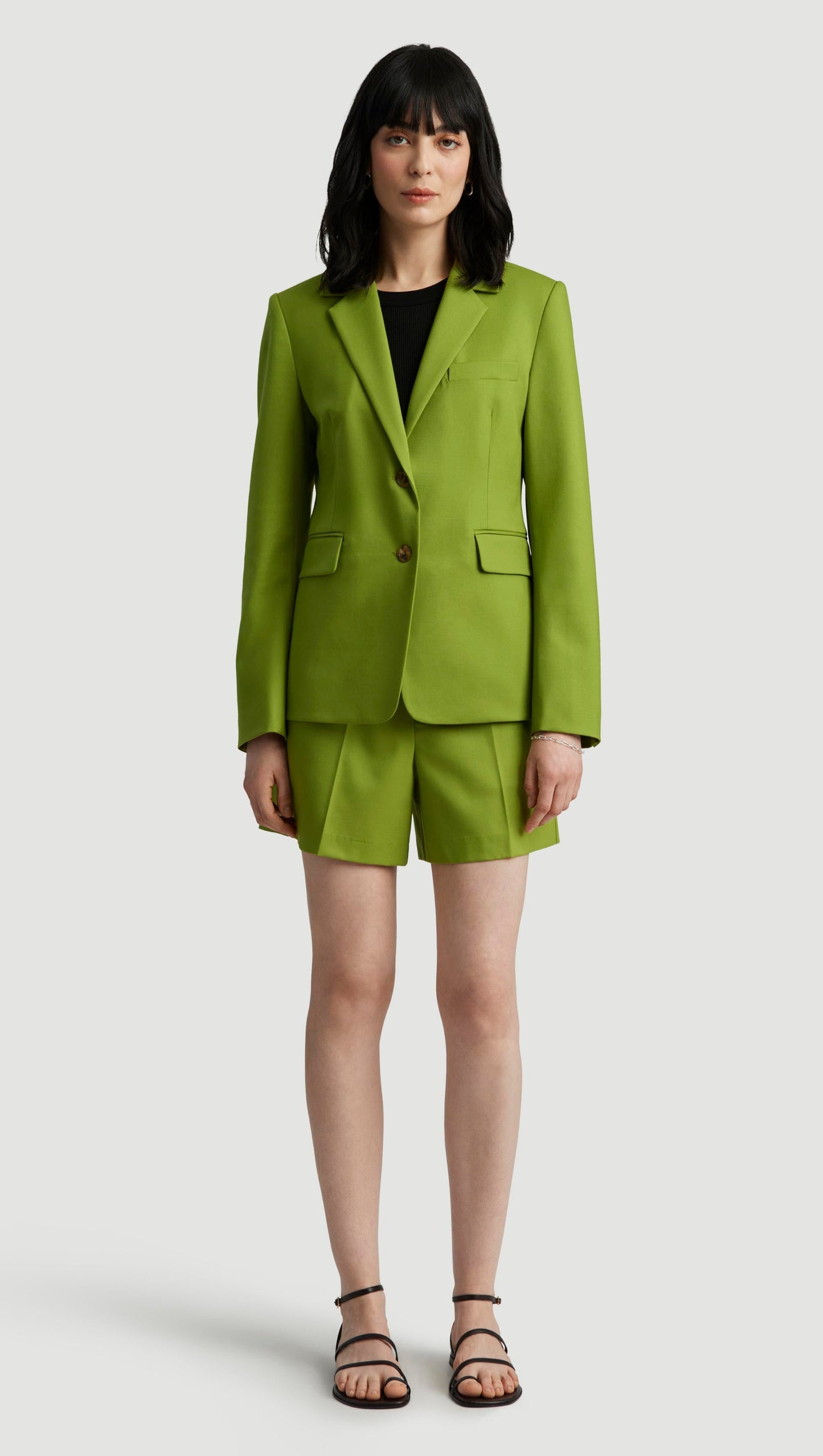 Copain Blazer in Seasonless Wool | Grass
