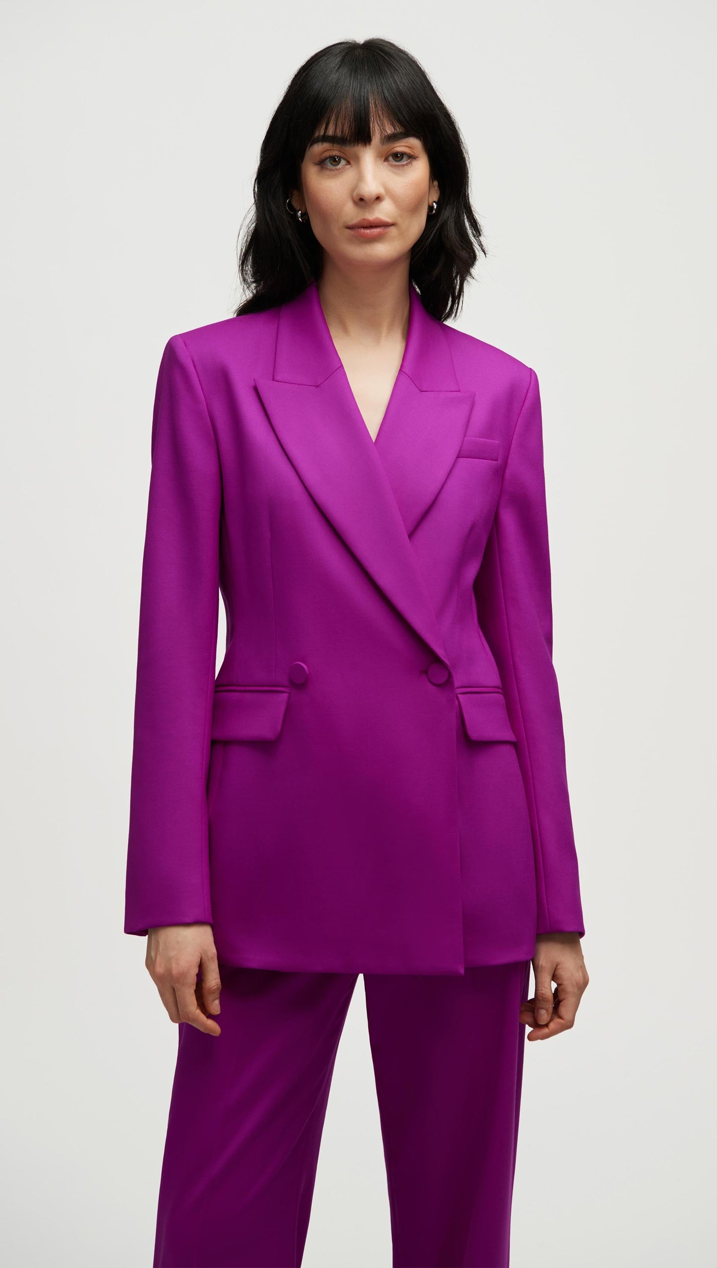 Cooper Blazer in Seasonless Wool | Orchid