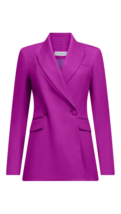 Cooper Blazer in Seasonless Wool | Orchid