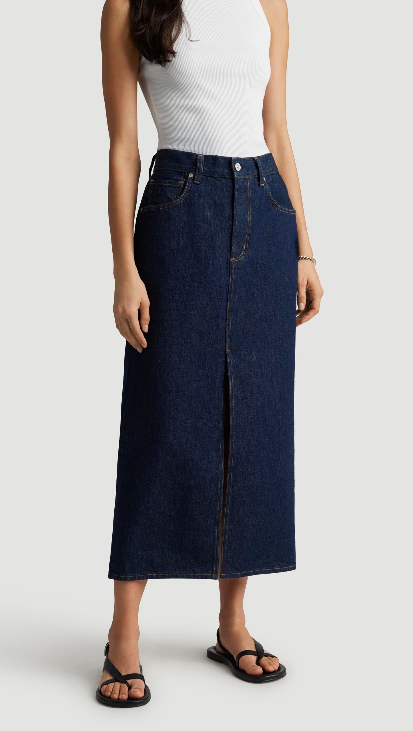Gwynn Skirt in Regenerative Cotton | Amherst
