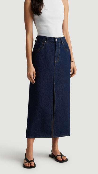 Gwynn Skirt in Regenerative Cotton | Amherst