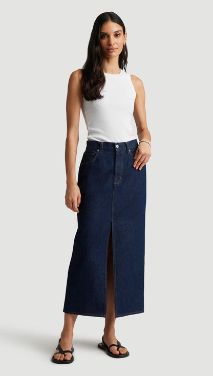 Gwynn Skirt in Regenerative Cotton | Amherst