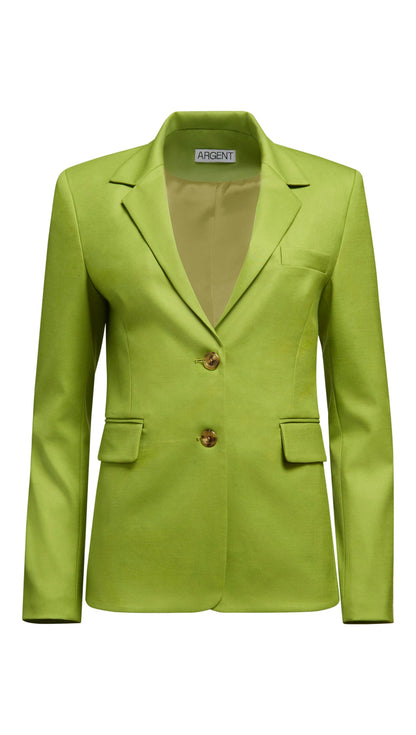 Copain Blazer in Seasonless Wool | Grass