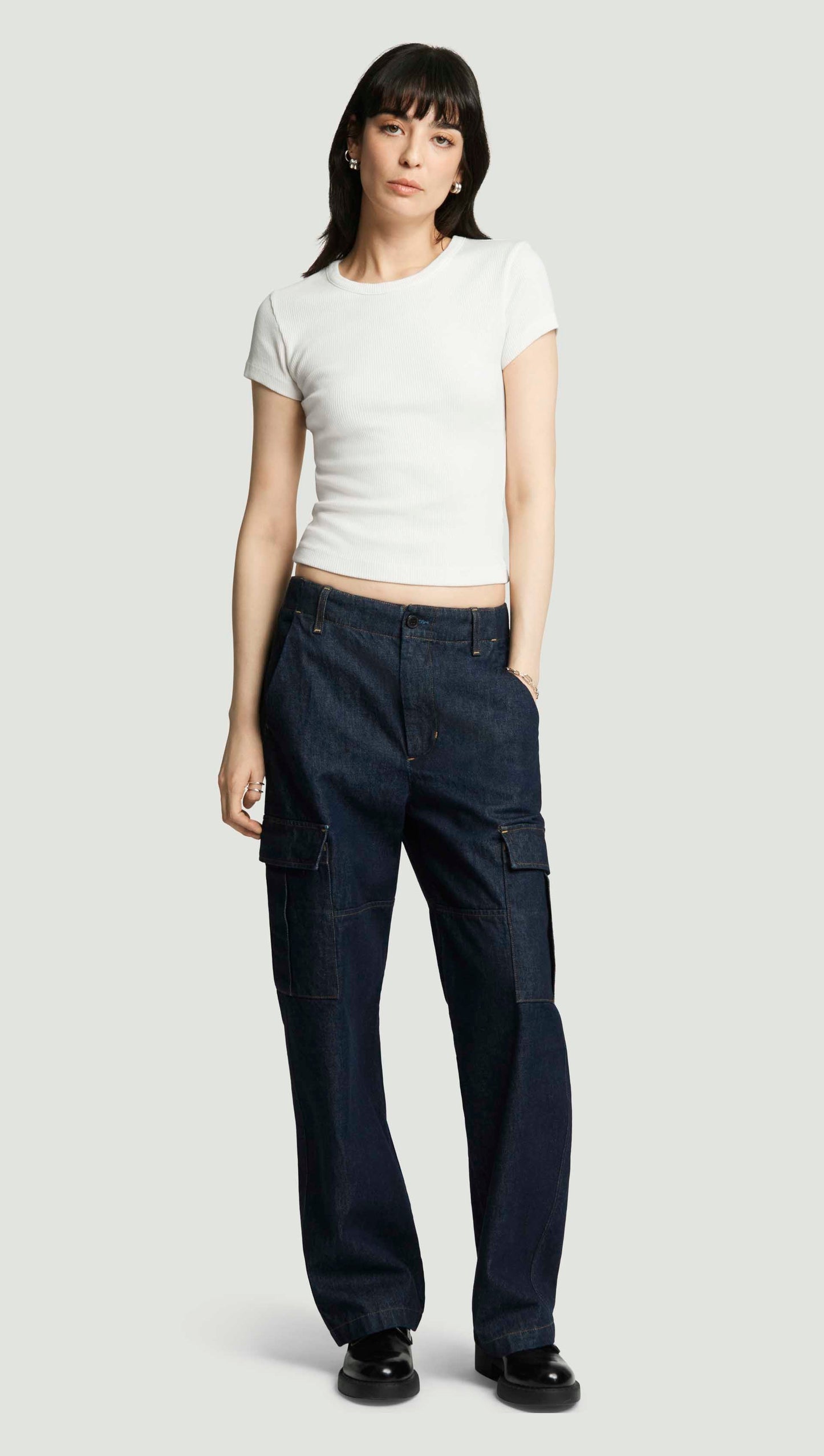 Eva Cargo Pant in Regenerative Cotton | Amherst