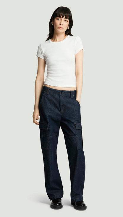 Eva Cargo Pant in Regenerative Cotton | Amherst