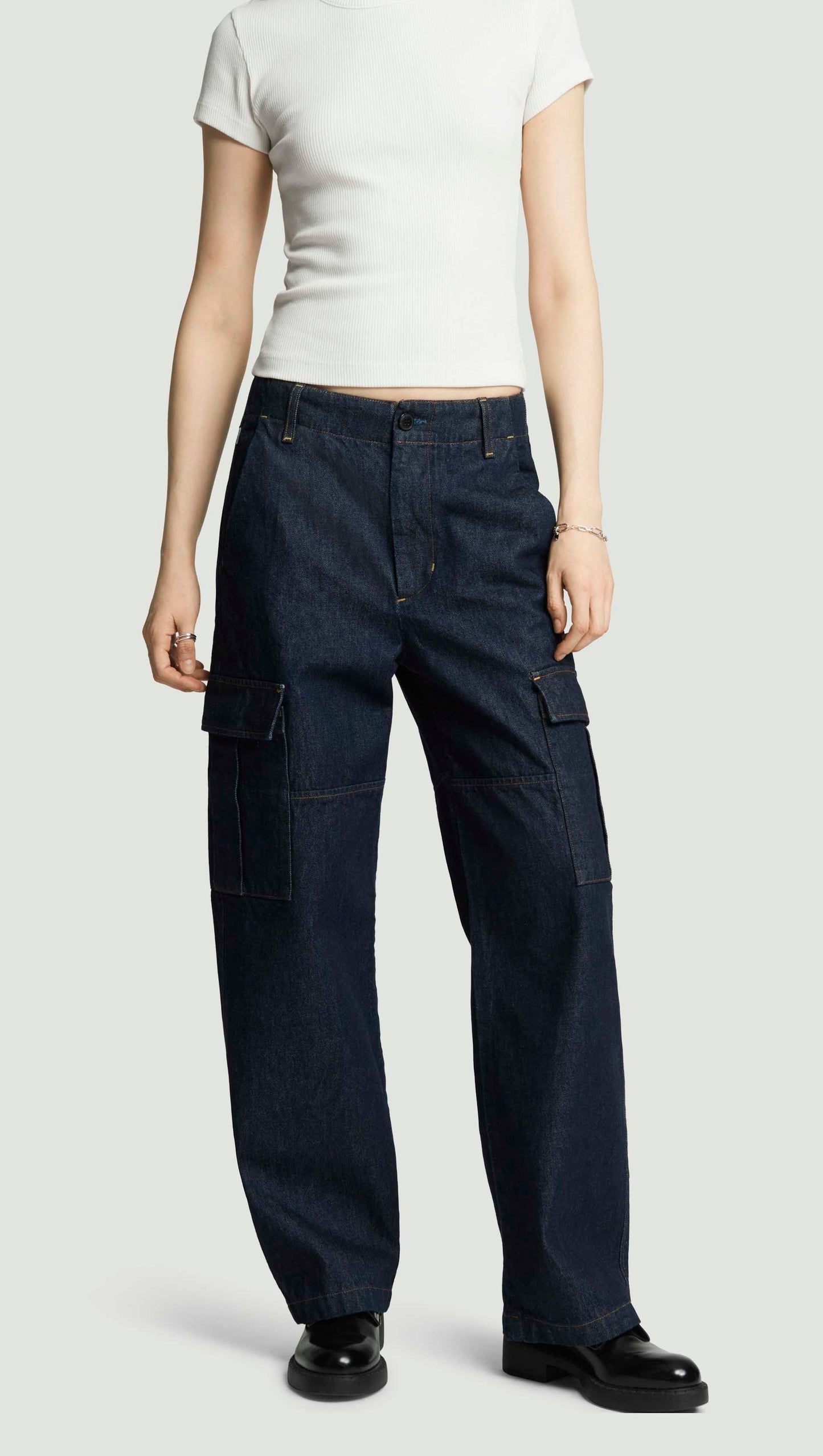 Eva Cargo Pant in Regenerative Cotton | Amherst