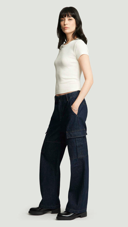 Eva Cargo Pant in Regenerative Cotton | Amherst