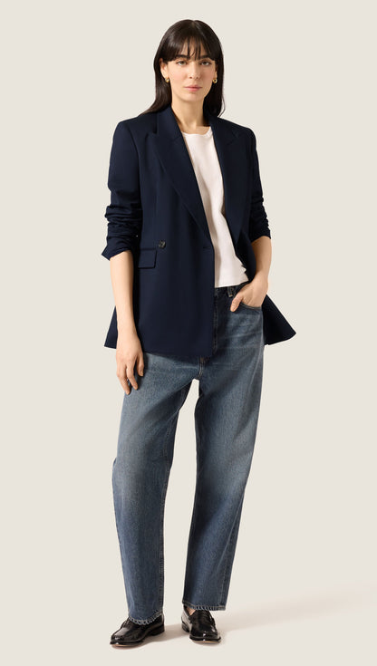 Cooper Blazer in Seasonless Wool | Midnight