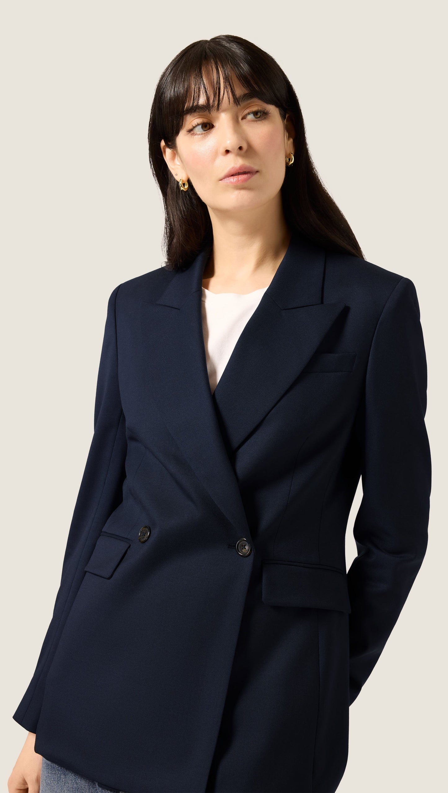 Cooper Blazer in Seasonless Wool | Midnight