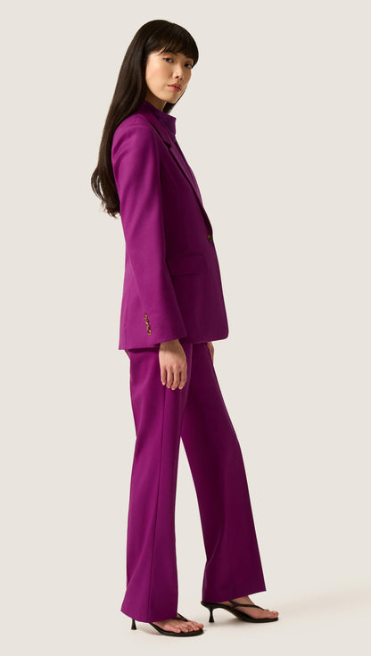 Astor Blazer in Seasonless Wool | Violet