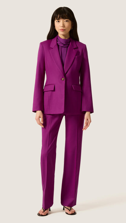 Astor Blazer in Seasonless Wool | Violet