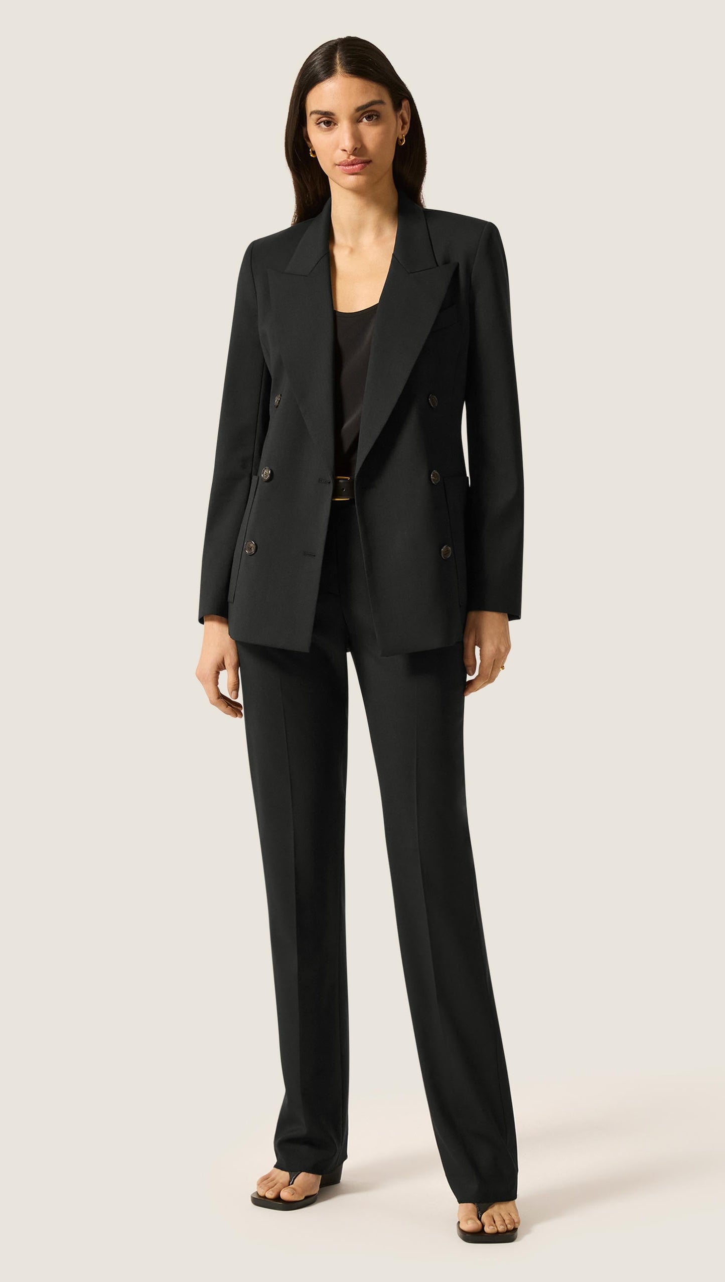 Chelsea Blazer in Seasonless Wool | Black