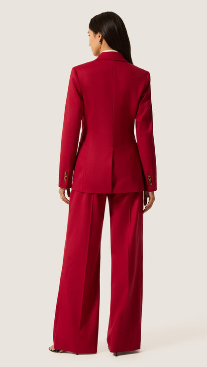 Chelsea Blazer in Seasonless Wool | Bordeaux