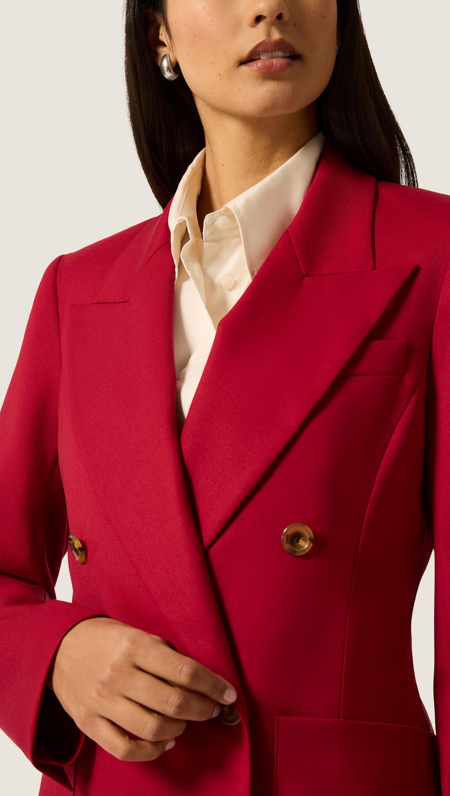 Chelsea Blazer in Seasonless Wool | Bordeaux