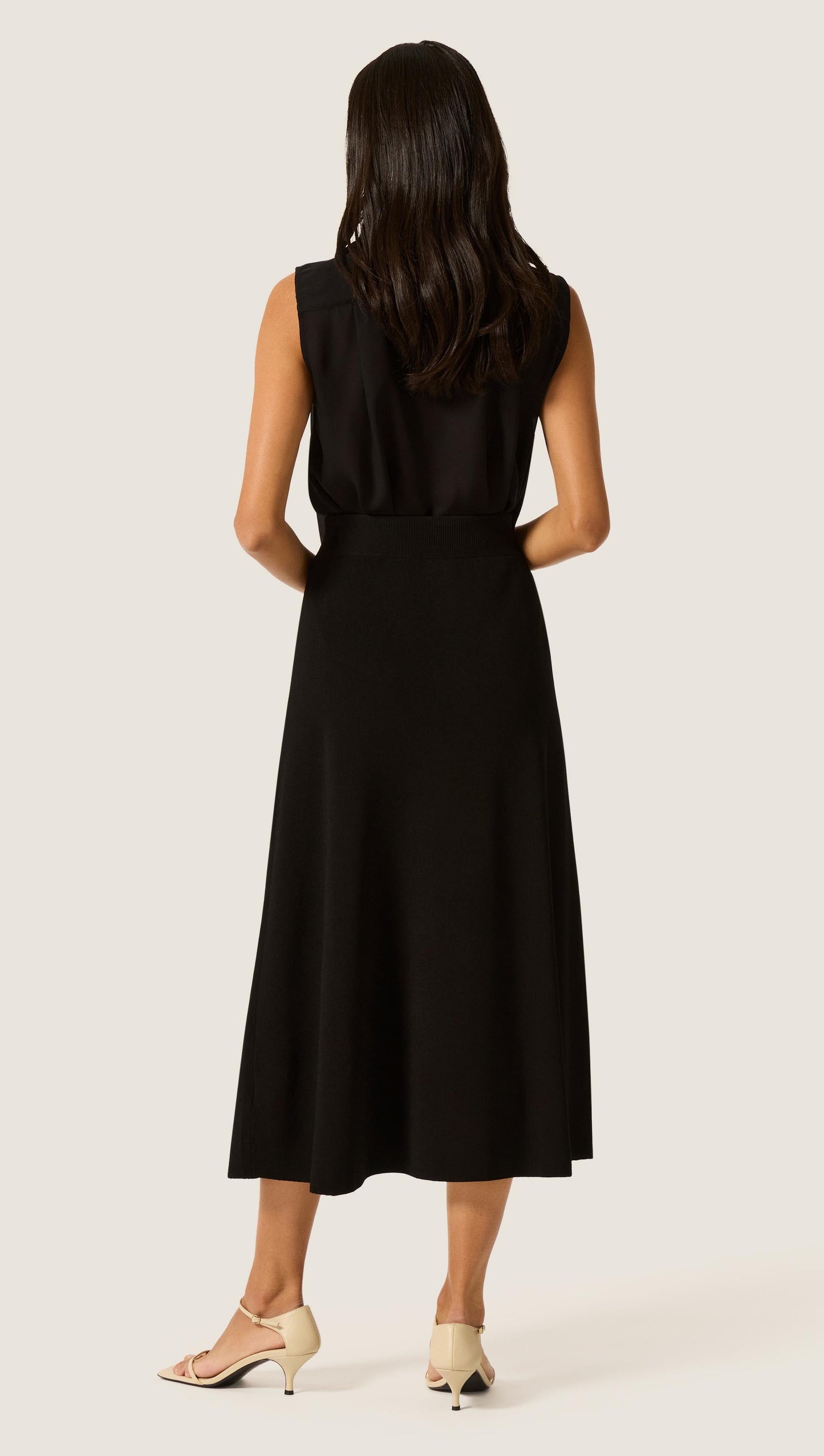 Fulton Skirt in Viscose | Black