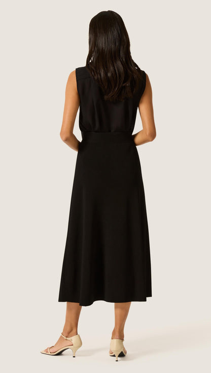 Fulton Skirt in Viscose | Black