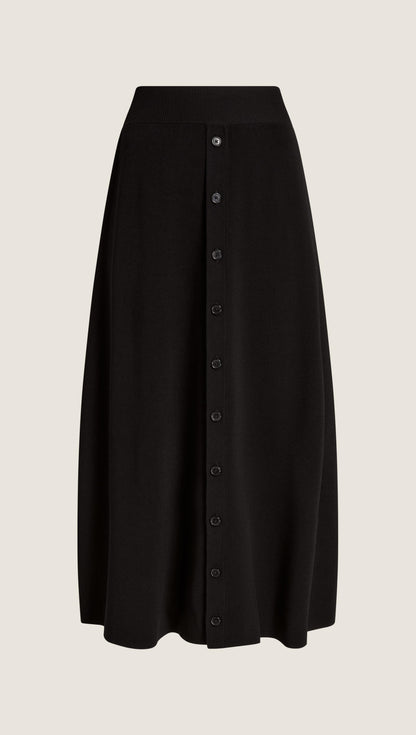 Fulton Skirt in Viscose | Black