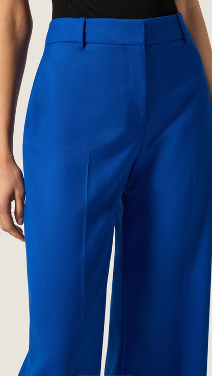 Soho Trouser in Seasonless Wool | Azure