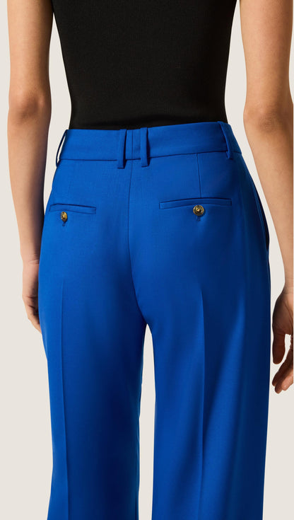 Soho Trouser in Seasonless Wool | Azure