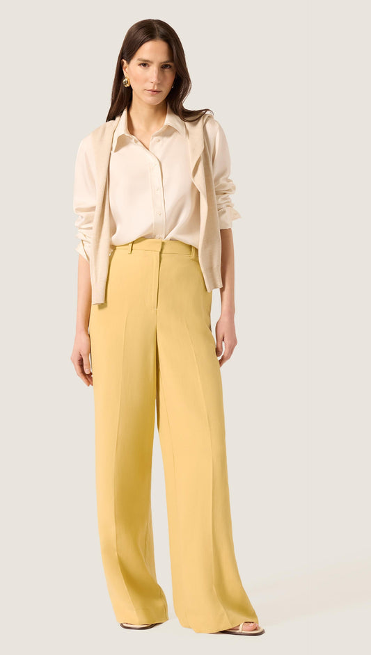 Park Trouser in Viscose Linen | Sunflower