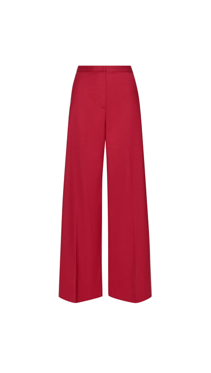 Jones Trouser in Seasonless Wool | Carmine