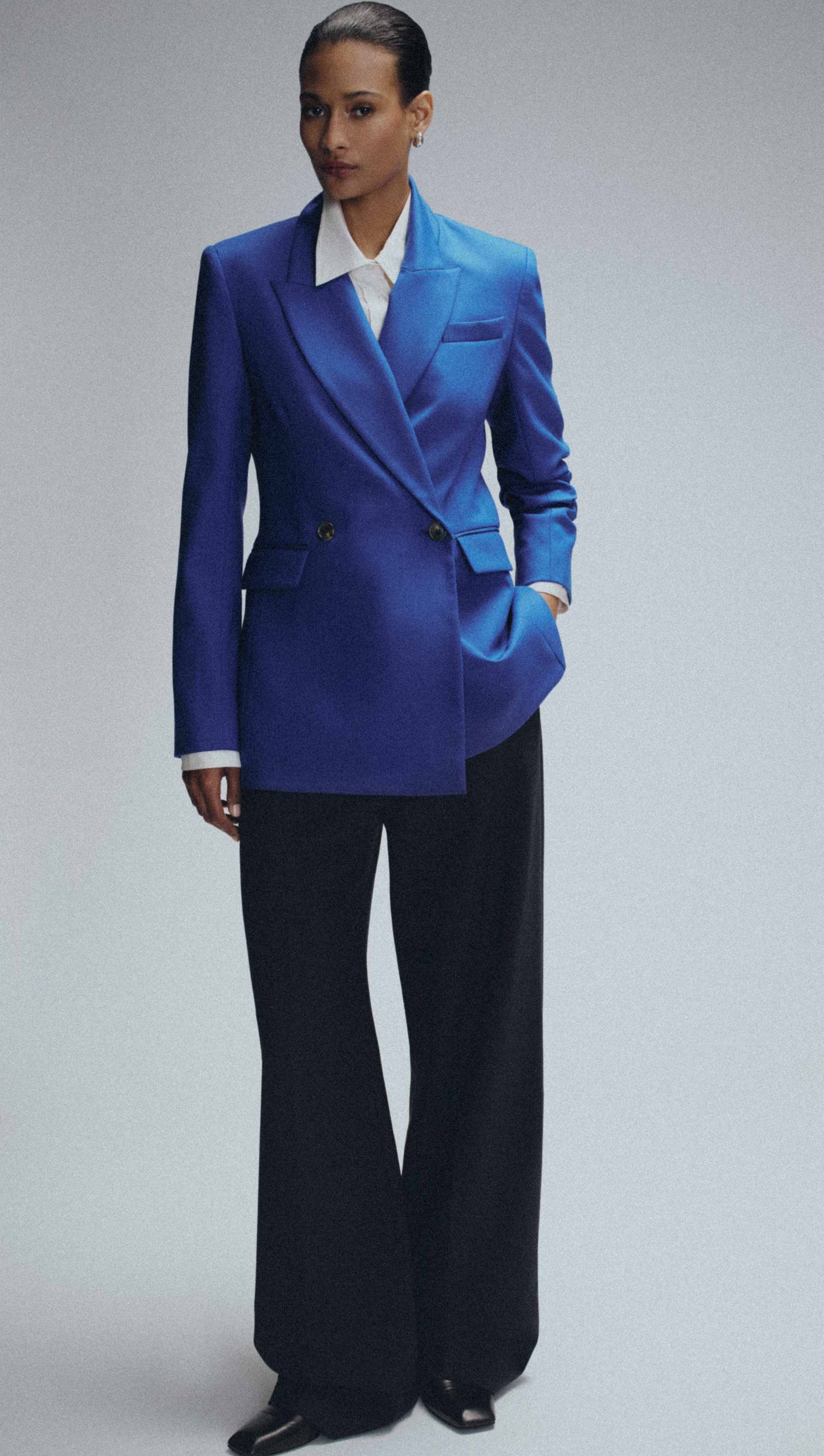 Cooper Blazer in Seasonless Wool | Azure