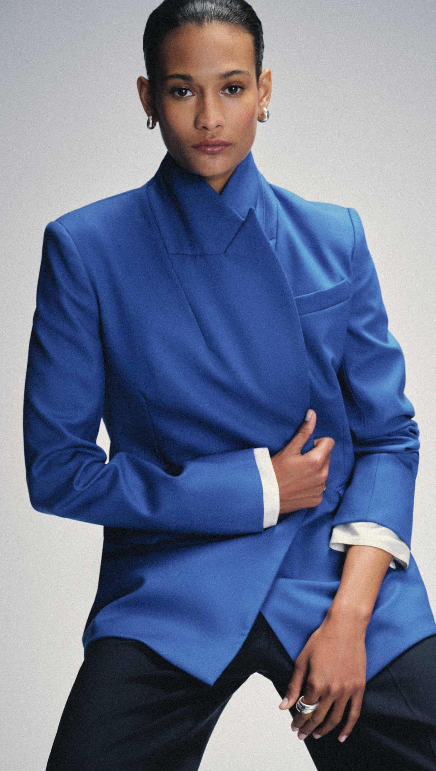 Cooper Blazer in Seasonless Wool | Azure