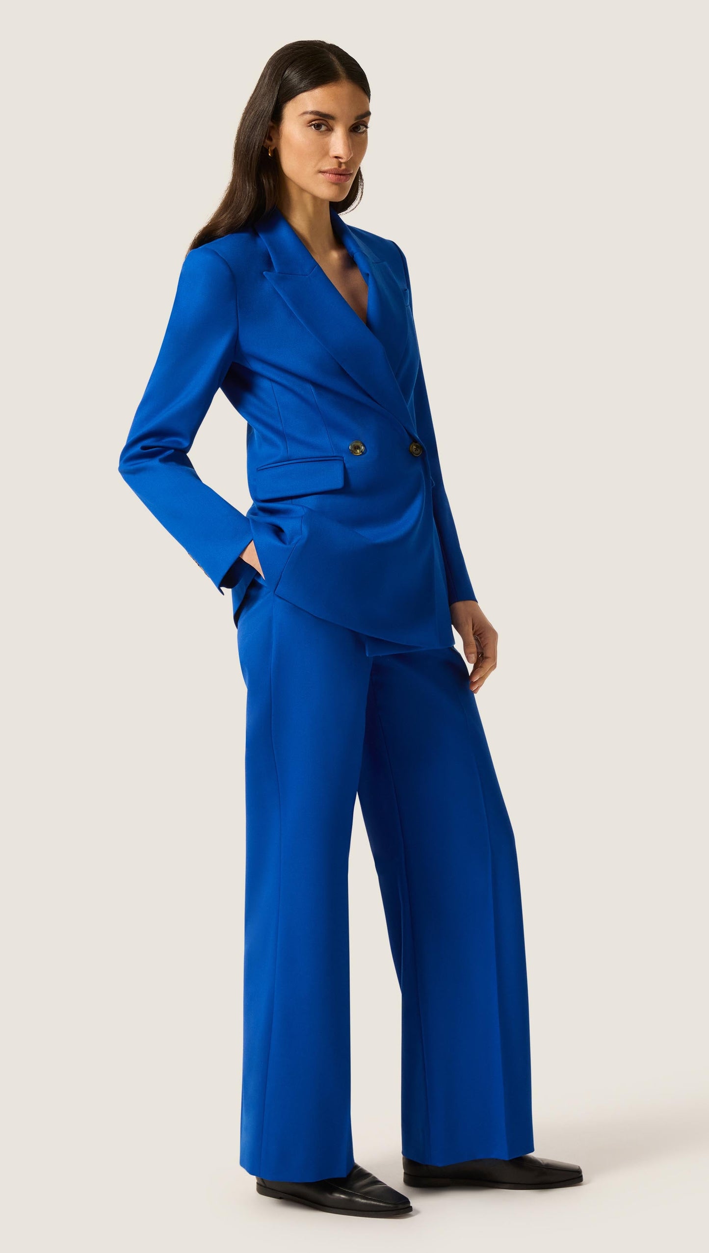 Cooper Blazer in Seasonless Wool | Azure