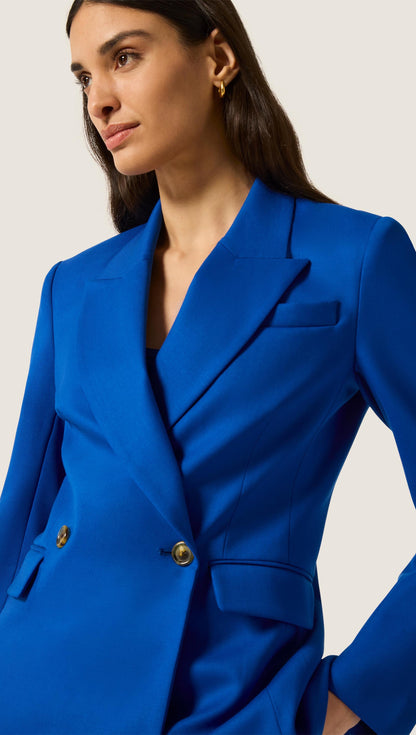 Cooper Blazer in Seasonless Wool | Azure
