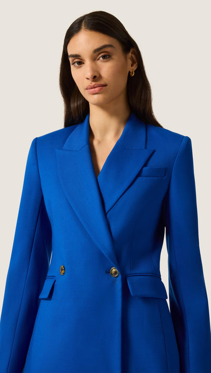 Cooper Blazer in Seasonless Wool | Azure
