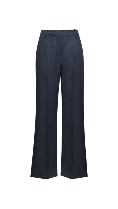 Soho Trouser in Bellagio Wool | Navy