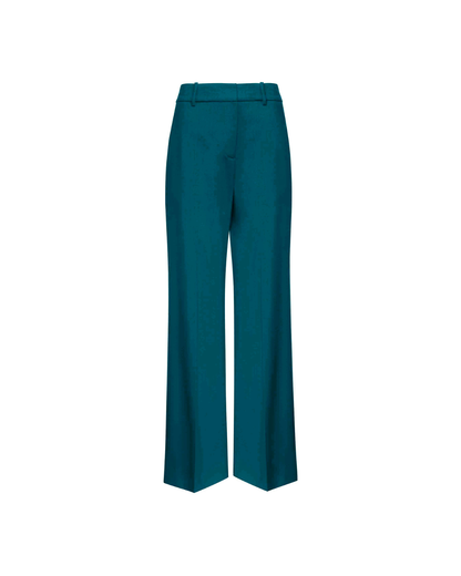 Soho Trouser in Seasonless Wool | Teal